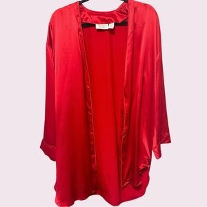 Vintage Victoria’s Secret Red silk robe